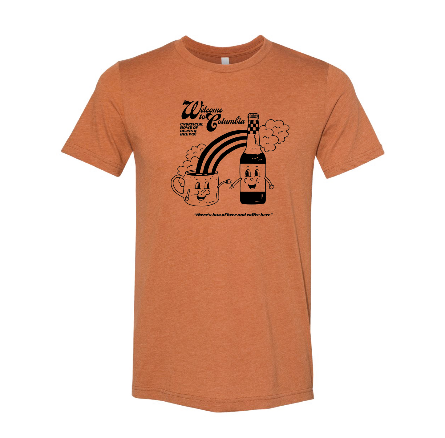 Columbia Beans & Brews Unisex Tee