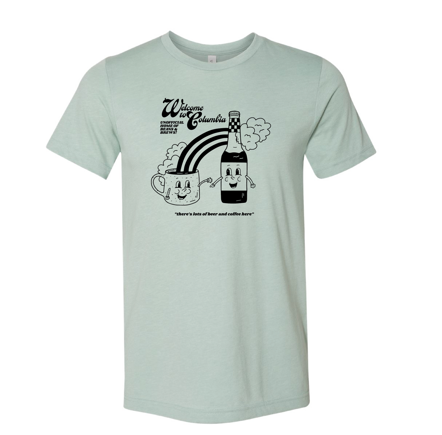 Columbia Beans & Brews Unisex Tee