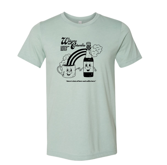 Columbia Beans & Brews Unisex Tee
